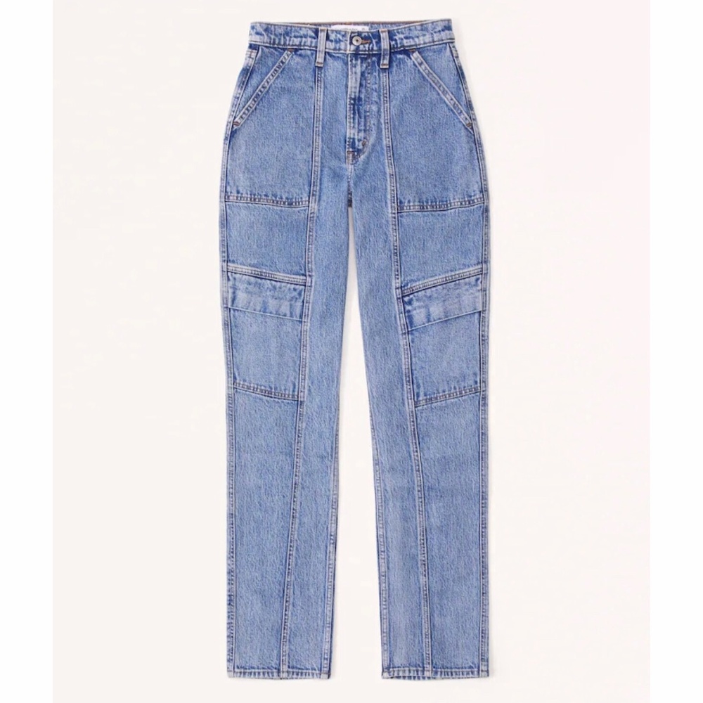 Abercrombie & Fitch Cargo Jeans CURVE LOVE 6 Short